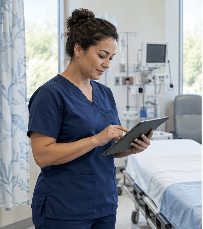 Ambulatory surgery center intake and evaluation