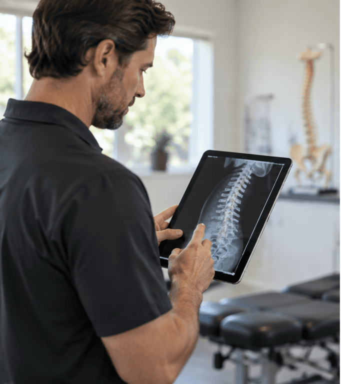 Chiropractic consultation