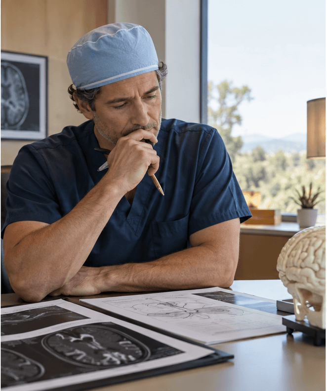 Neurosurgery care in progress