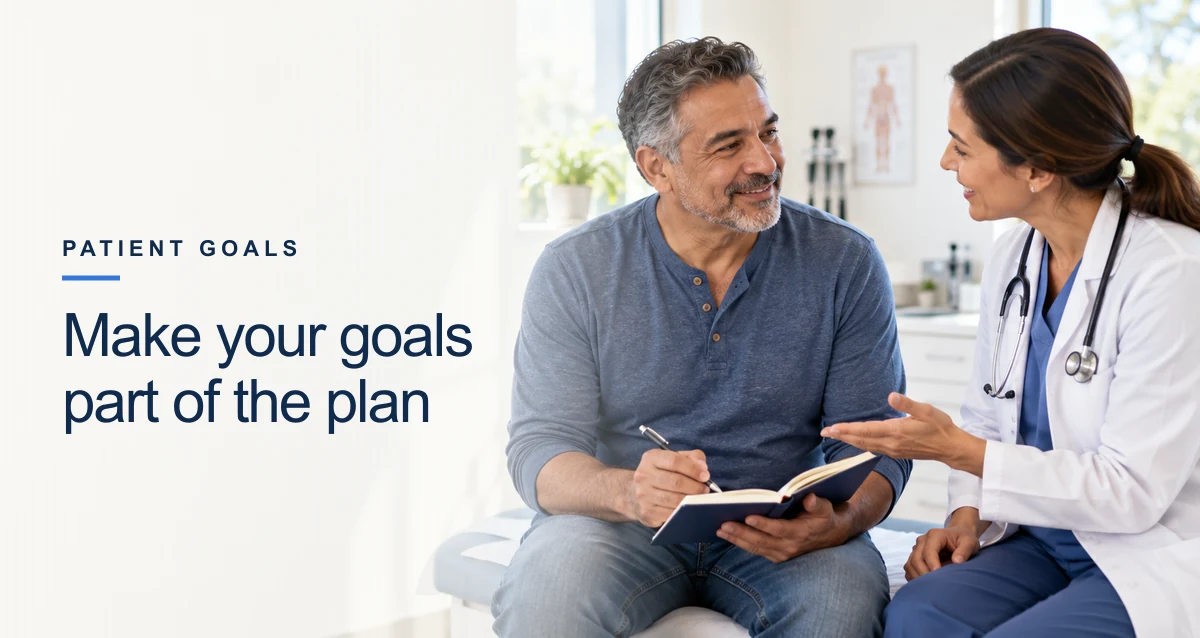10 Self Management Goals for Patients