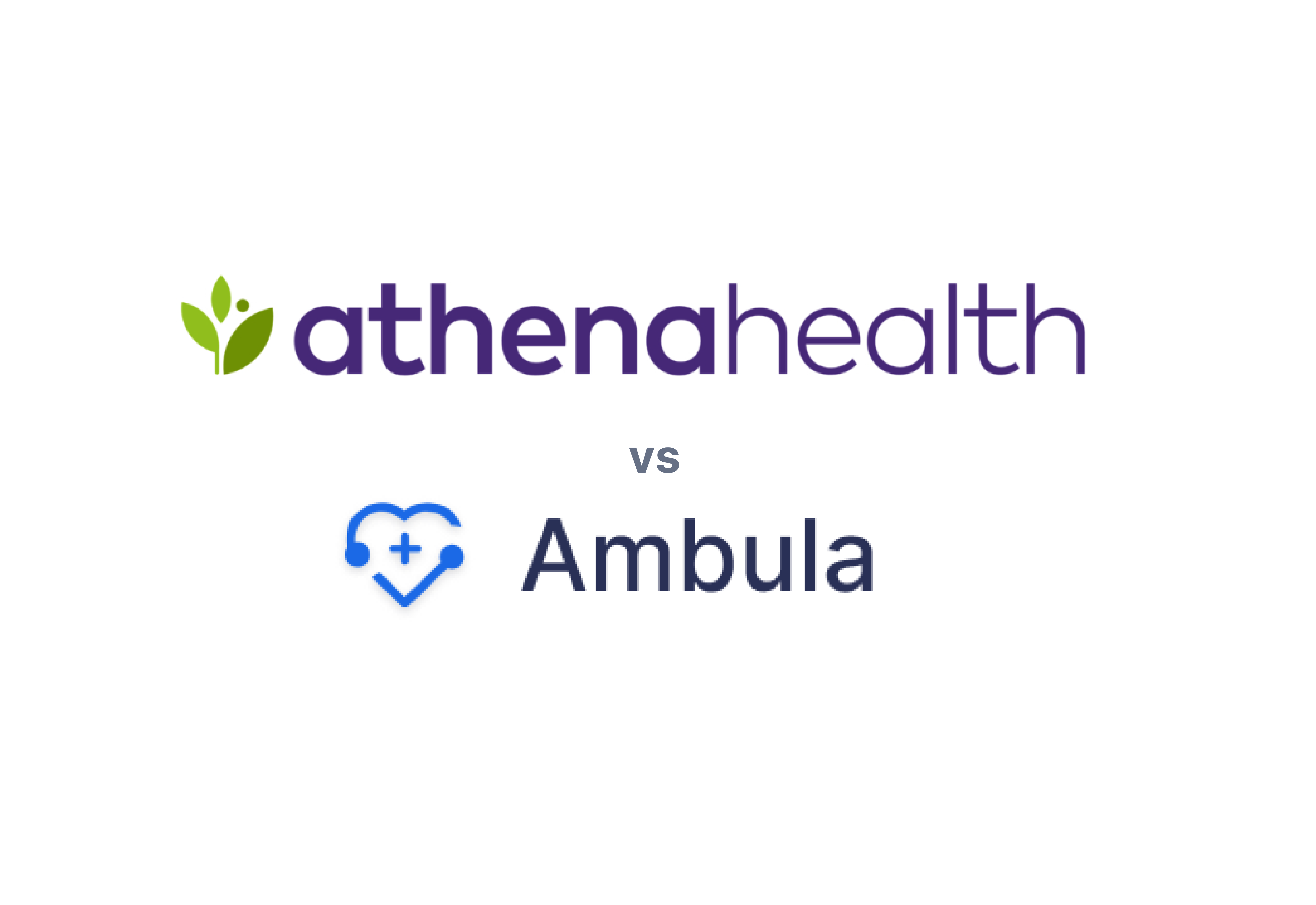 Athena Health EHR vs Ambula EMR
