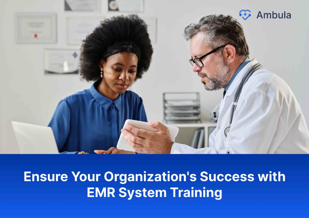 emr training with doctor