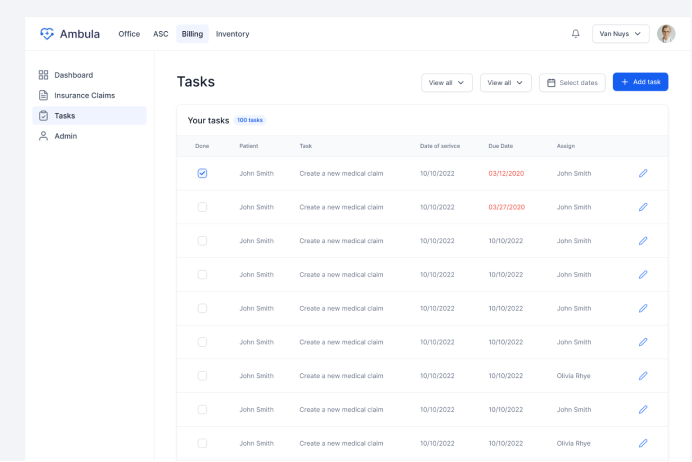 healthcare task management system healthcare task management system
