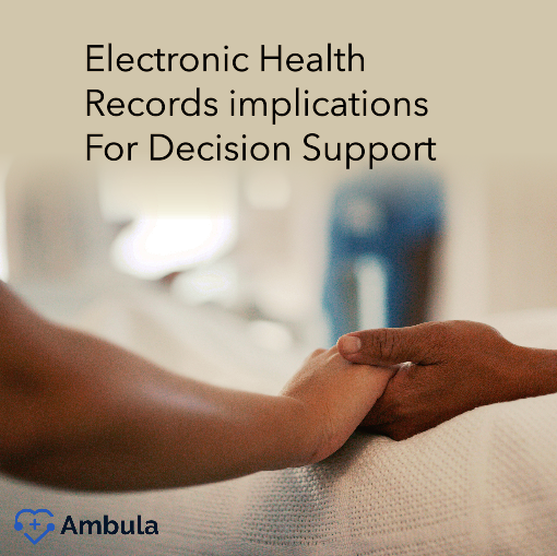 Future of electronic health records implications for decision support 