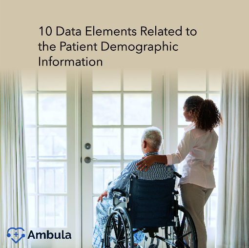 10 Data Elements Related to the Patient Demographic Information