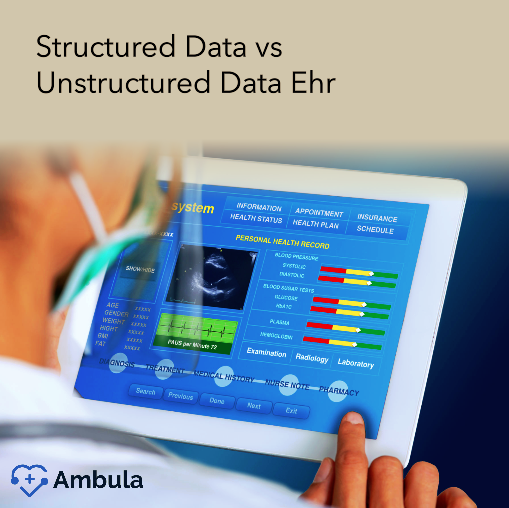 Structured Data vs Unstructured Data Ehr