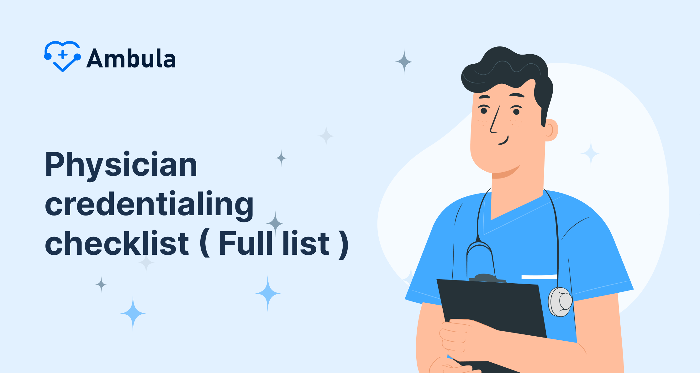 Physician credentialing checklist ( Full list )