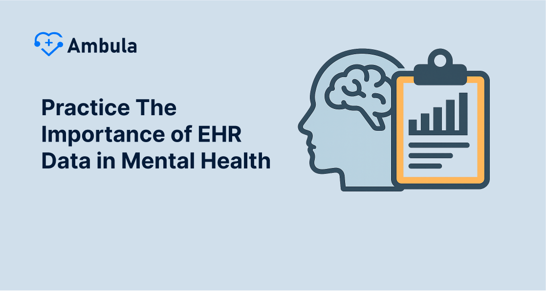 importance of ehr data in mental health